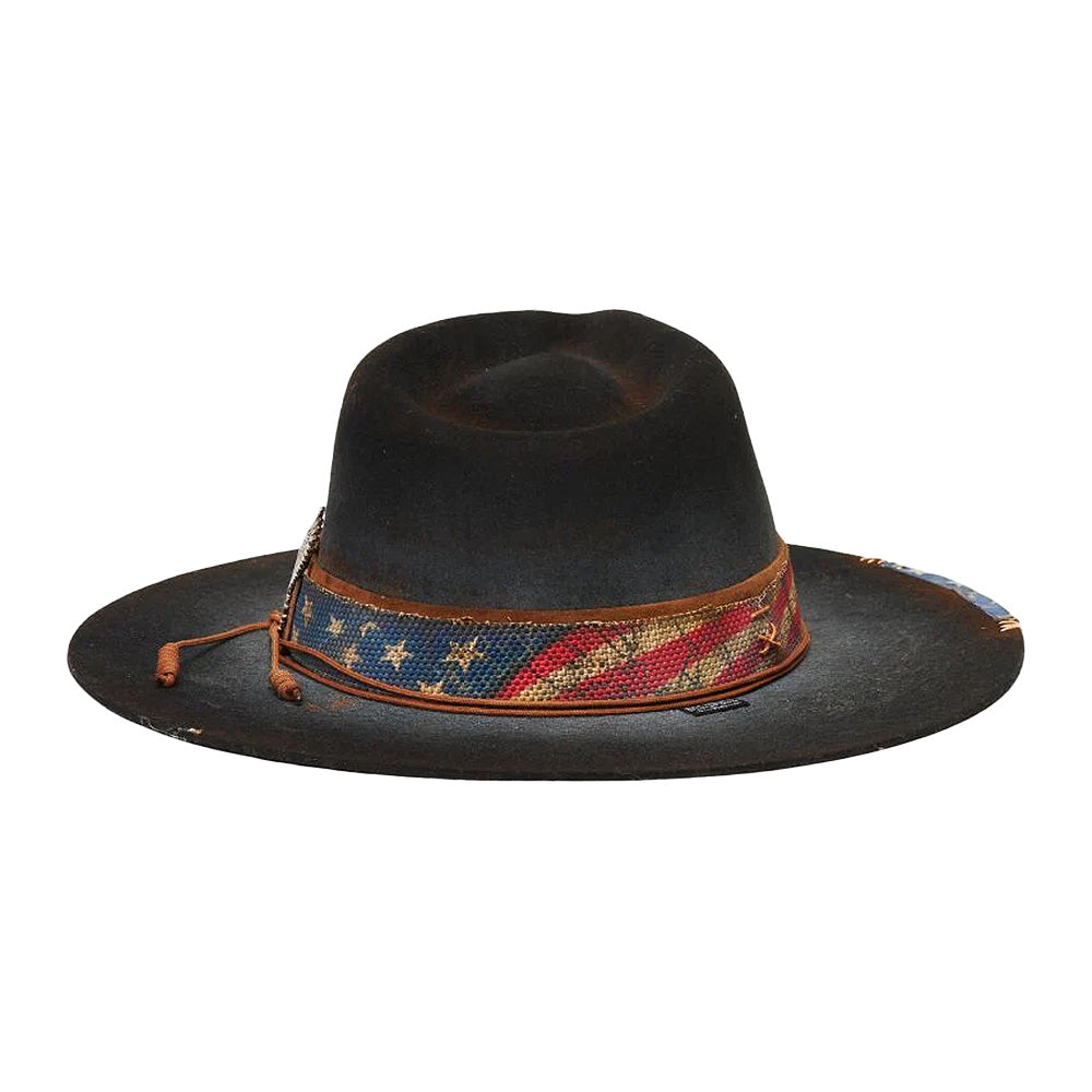 Stampede Hats - Ameri Felt Flat Brim Hat