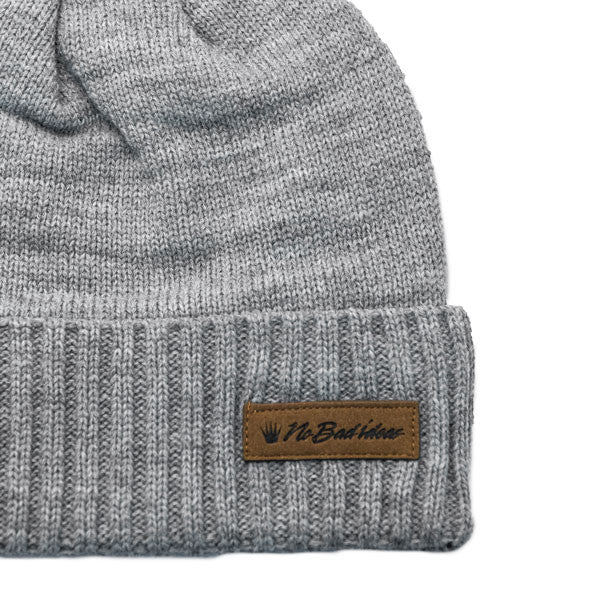 No Bad Ideas - Zander Knit Military Watch Cap w- Patch