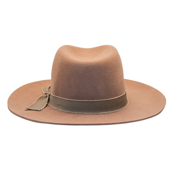 Olive & Pique - Wool Felt Wide Brim Floppy Panama Hat