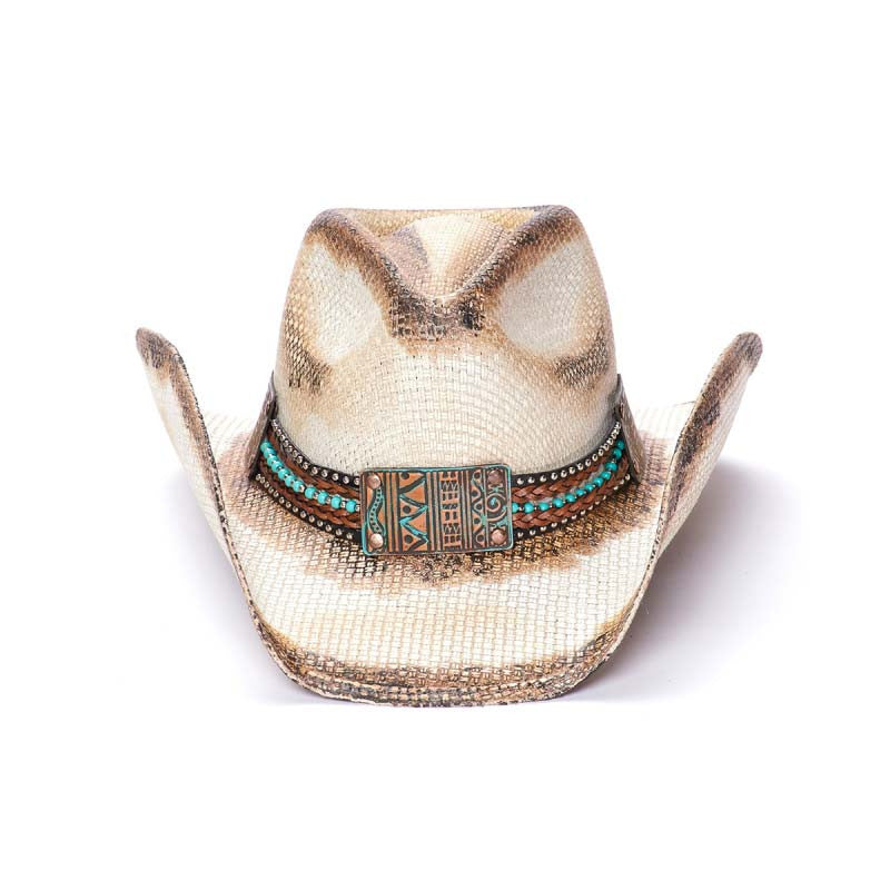 Stampede Hats - "Blaze" Tea Stained Cowboy Hat