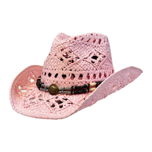 Bullhide Hats - All Summer Long Pink Cowgirl Hat