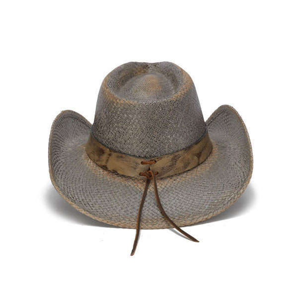 Stampede Hats - Studded Turquoise Blue Stone Cowboy Hat