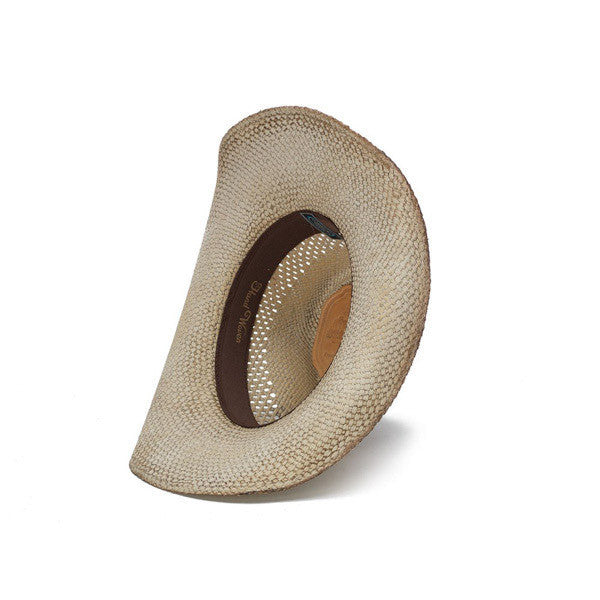 Stampede Hats - “Cowboy” Concho Western Light Straw Hat