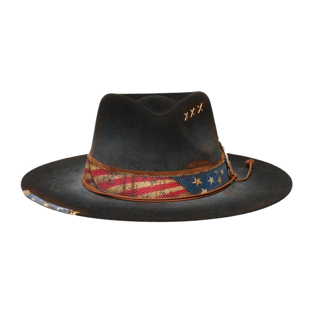 Stampede Hats - Ameri Felt Flat Brim Hat