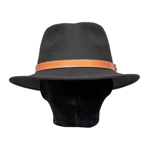 Saint Martin - Short Brimmed Wool Safari Hat