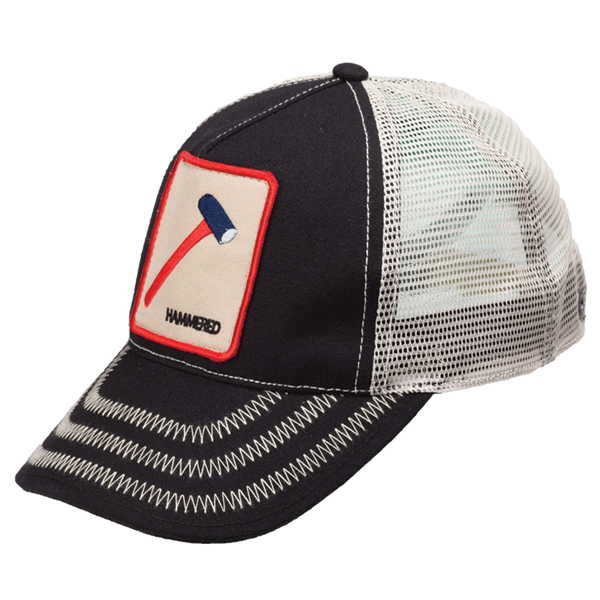 Peter Grimm - Hammered Embroidered Trucker Baseball Cap