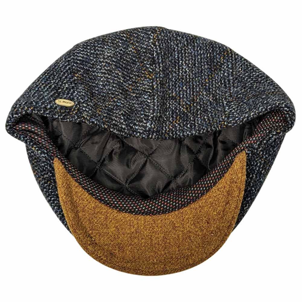 Saint Martin - "Capri" Wool Flat Cap