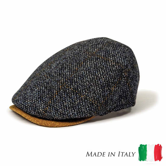 Saint Martin - "Capri" Wool Flat Cap