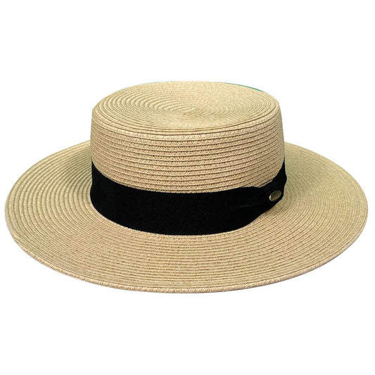 Saint Martin - Paper Braid Boater Hat