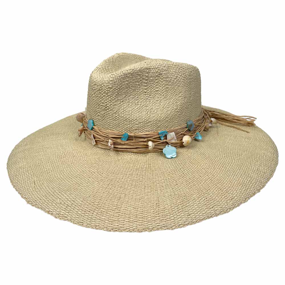 Saint Martin - Large Brim Paper Braid Fedora