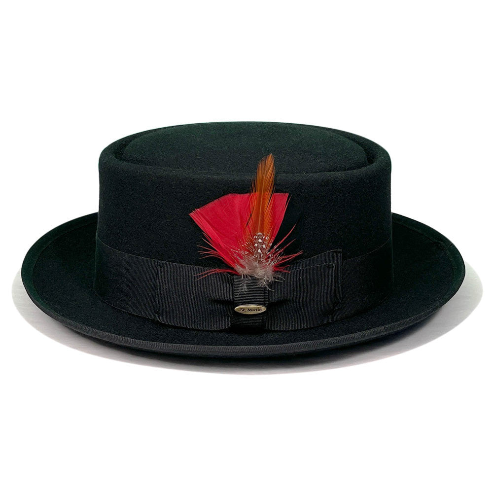 Saint Martin - Wool Felt Pork Pie Hat