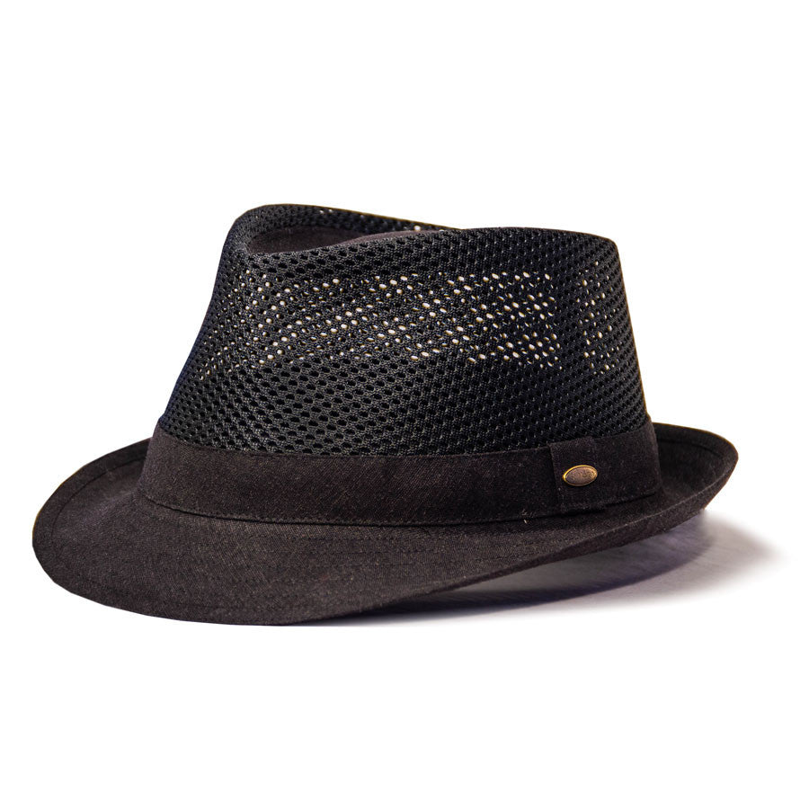 Saint Martin - Mesh Trilby Fedora