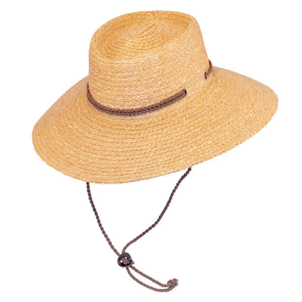Scala- Braided Raffia Lifeguard Sun Hat
