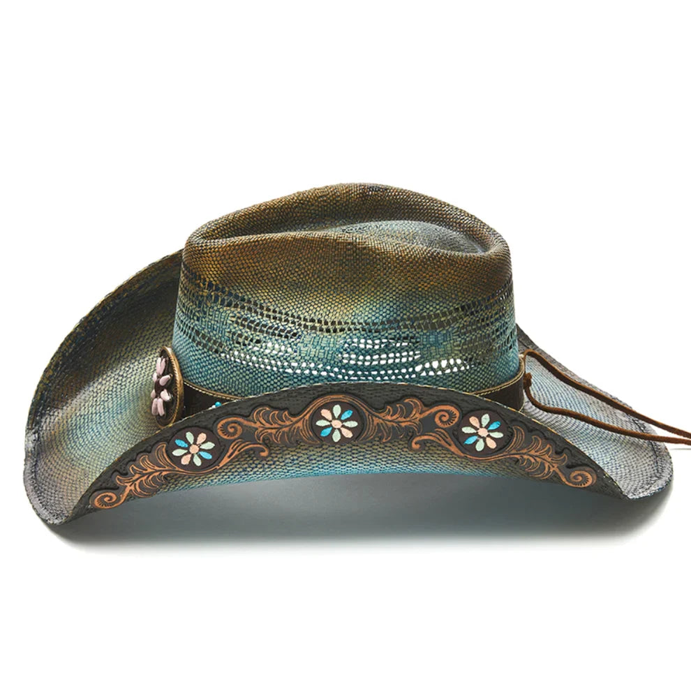 Stampede Hats - Turquoise Fox Cowboy Hat