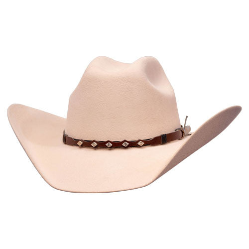 Bullhide Hats by Montecarlo - 8X "True West" Wool Felt Tan Cowboy Hat